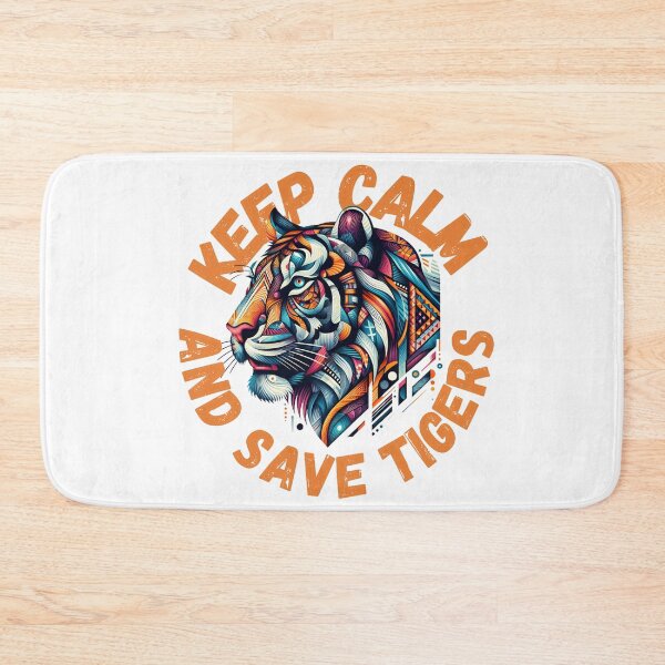 Item preview, Keep calm and save tigers designed and sold by DShirtRepublic.