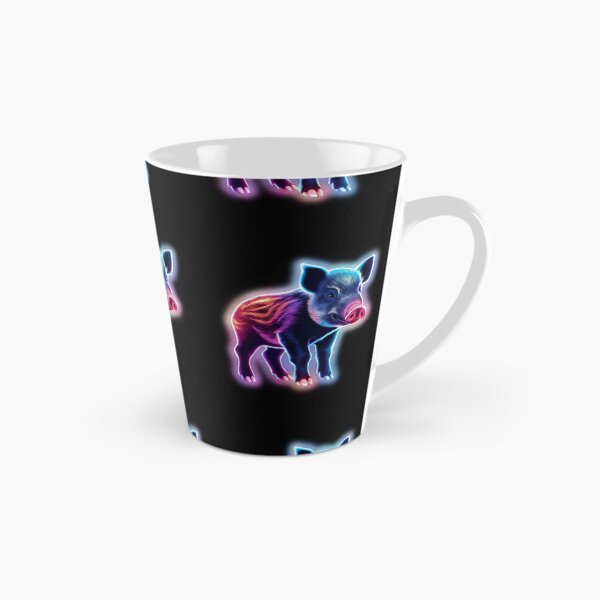 Item preview, Small Young Little Cute Baby Boar Neon designed and sold by JackJacek.