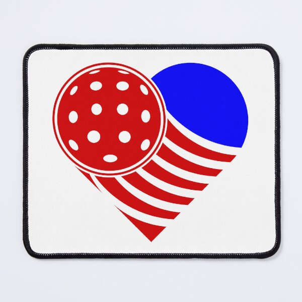 Item preview, love pickleball heart designed and sold by Gossip Rag.