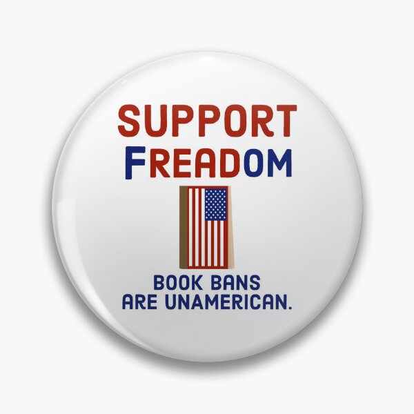 Item preview, Book bans are unAmerican  designed and sold by Rachel the Artist .