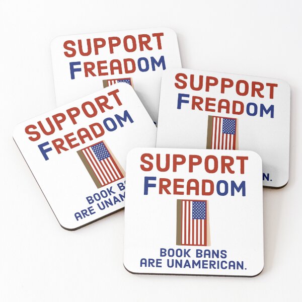 Item preview, Book bans are unAmerican  designed and sold by Rachel the Artist .