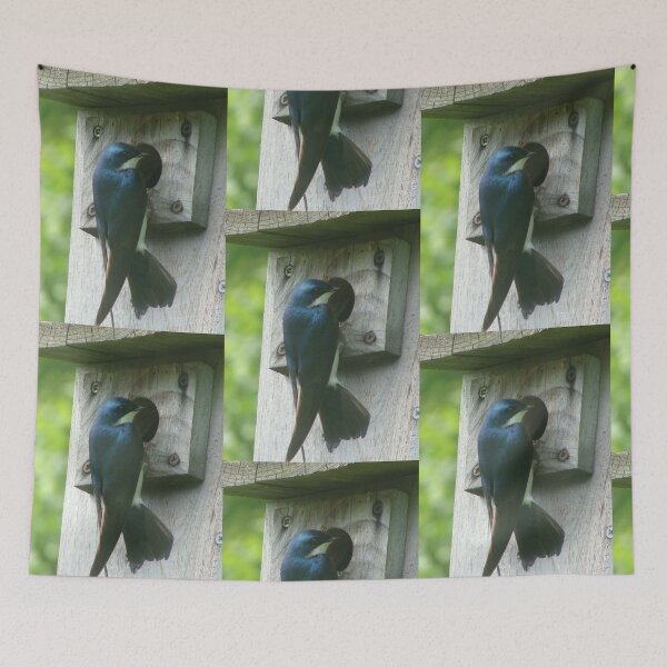 Item preview, Shiny Blue Swallow Bird designed and sold by SaradaBoru.