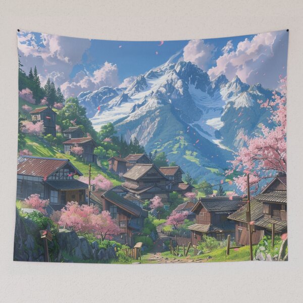 Item preview, Mountain Blossoms designed and sold by kingaiart.
