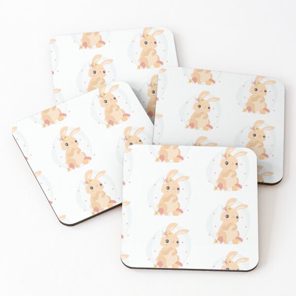 Item preview, Bunny Hop: Cute Easter Bunny Pattern designed and sold by hjian8219.