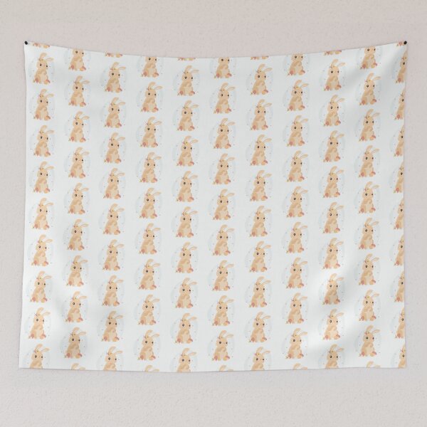 Item preview, Bunny Hop: Cute Easter Bunny Pattern designed and sold by hjian8219.