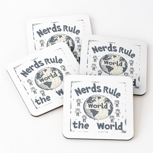 Item preview, Nerds Rule the World designed and sold by GalacticLabs.