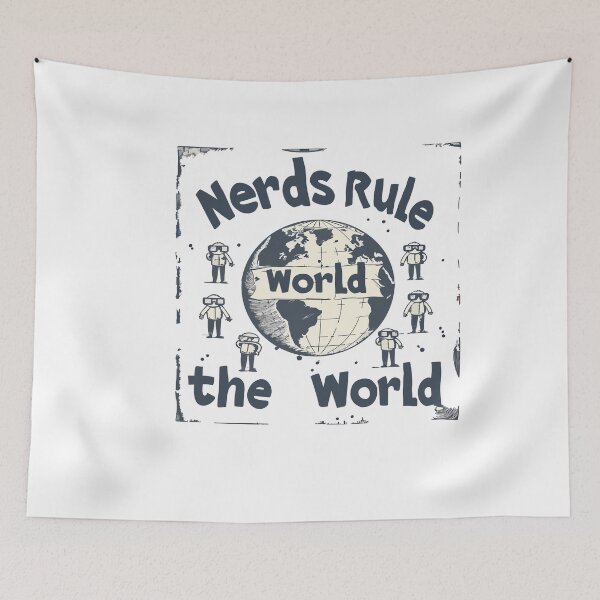 Item preview, Nerds Rule the World designed and sold by GalacticLabs.