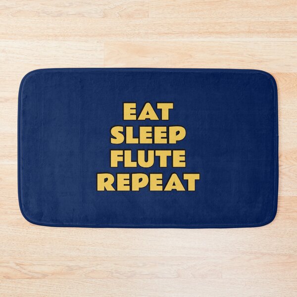 Item preview, Eat Sleep Flute Repeat flutist designed and sold by Inspirationmotivation.