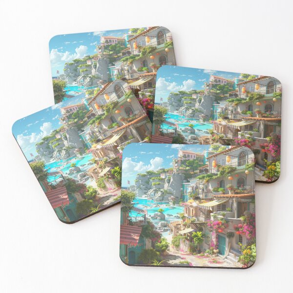 Item preview, The Charm of Coastal Living designed and sold by kingaiart.