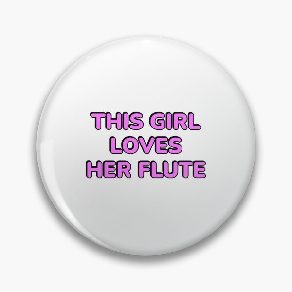 Item preview, This Girl Loves Her Flute - flute girl designed and sold by Inspirationmotivation.