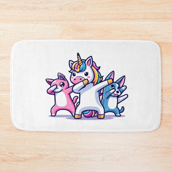 Item preview, Dabbing Unicorn & Friends Dog and Cat designed and sold by Designowner.