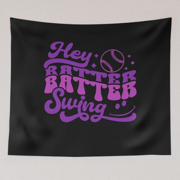 Item preview, Hey Batter Batter Swing Baseball Design designed and sold by AlienOccupation.