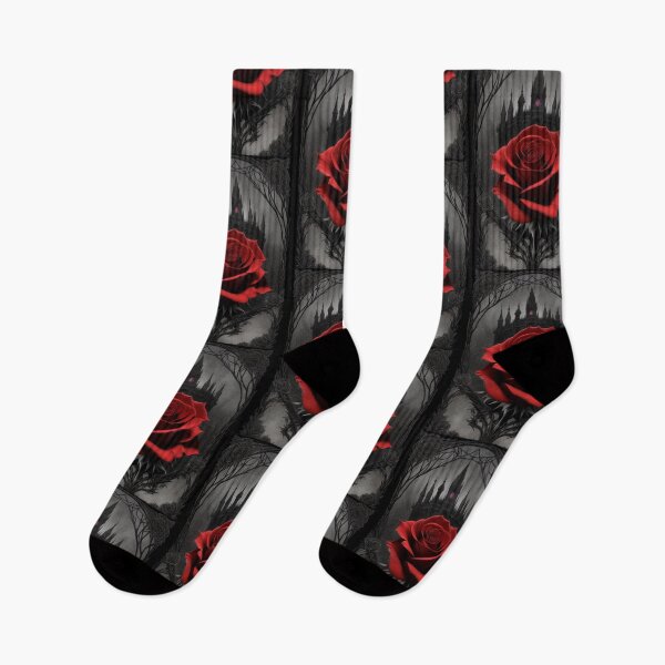 Item preview, Classic Abstract Vintage Gothic Roses designed and sold by TheDarkWardrobe.