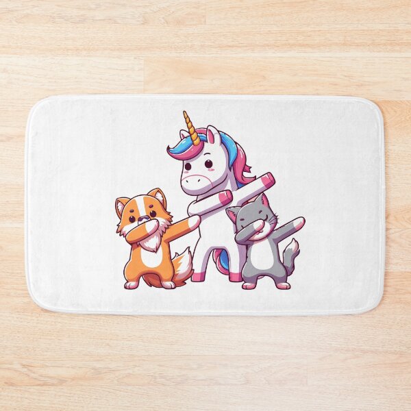 Item preview, Dabbing Unicorn & Friends Dog and Cat designed and sold by Designowner.