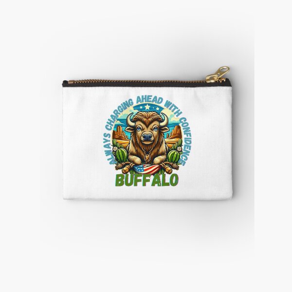 Item preview, Buffalo: always charging ahead with confidence designed and sold by DShirtRepublic.