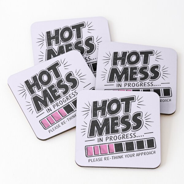 Item preview, Hot Mess in Progress designed and sold by bunnyboiler.