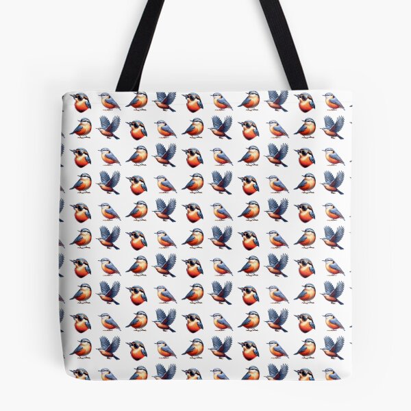 Item preview, Red Breasted Nuthatch Birds designed and sold by TheAnimalZ00.