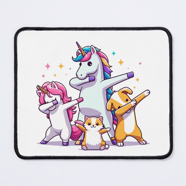 Item preview, Dabbing Unicorns and Corgi: The Magical Squad designed and sold by Designowner.