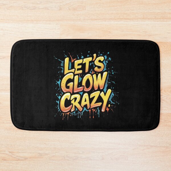 Item preview, Lets A Glow Crazy Retro Colorful Quote Group Team Tie Dye designed and sold by STREET  STORE.