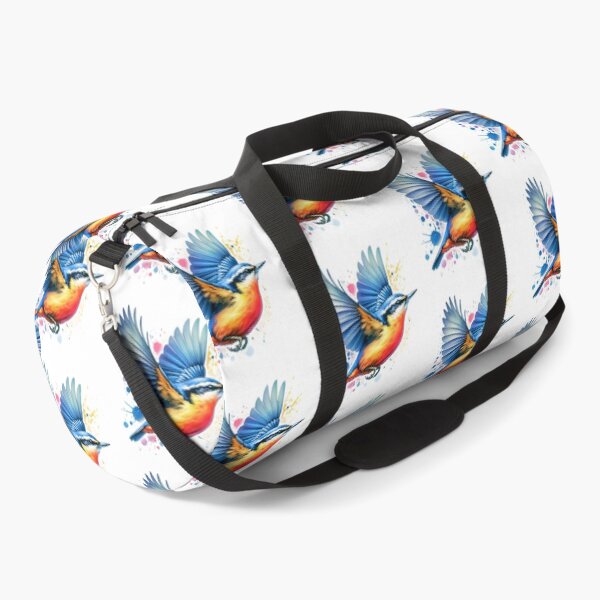 Item preview, Watercolor Red Breasted Nuthatch  designed and sold by TheAnimalZ00.