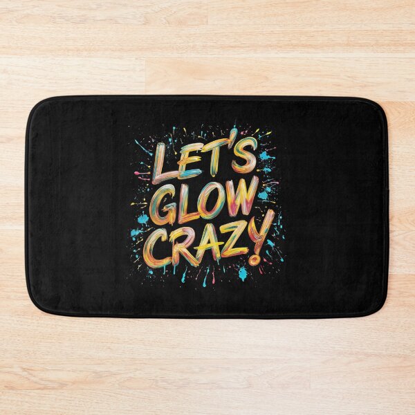 Item preview, Lets A Glow Crazy Retro Colorful Quote Group Team Tie Dye designed and sold by STREET  STORE.