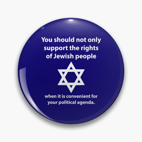 Item preview, Support the rights of Jewish people  designed and sold by Rachel the Artist .