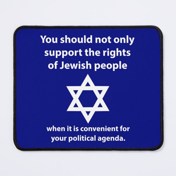 Item preview, Support the rights of Jewish people  designed and sold by Rachel the Artist .