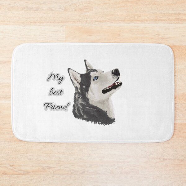 Item preview, Husky my best friend artwork  designed and sold by Morris-Est.