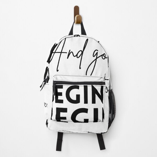 Item preview, Begin At The Beginning Alice in Wonderland Quote designed and sold by TheWriteHand.
