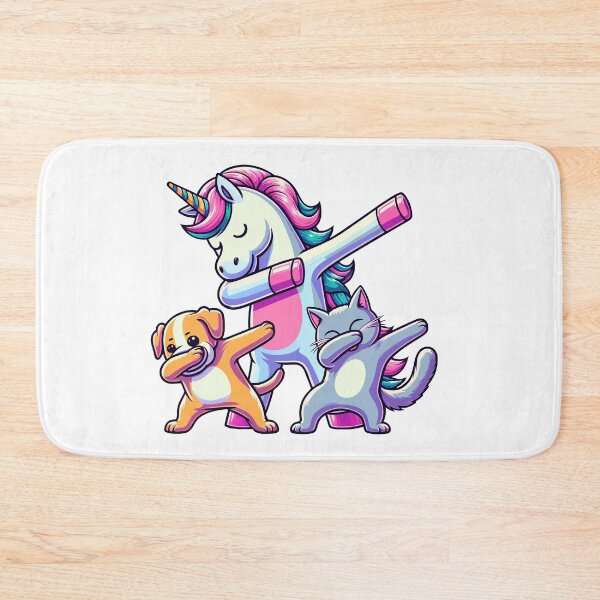 Item preview, Dabbing Fantasy Friends: Unicorn, Puppy, and Kitten designed and sold by Designowner.