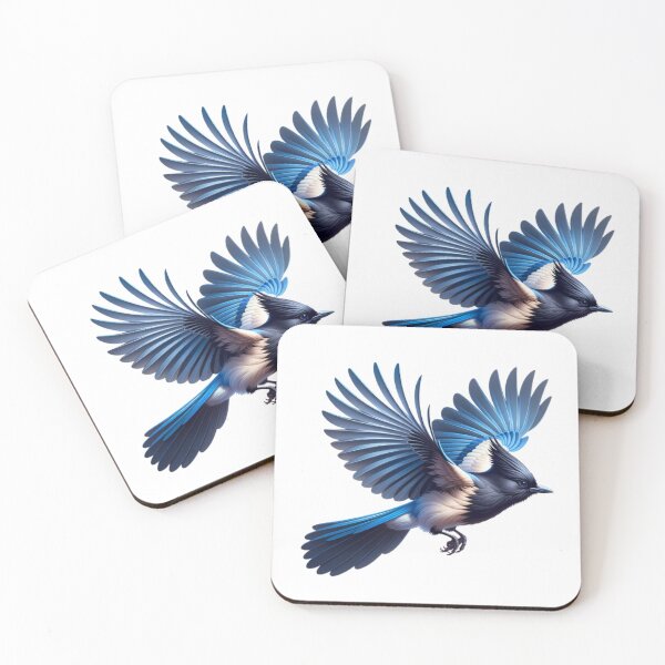Item preview, Stellers Jay Flying designed and sold by TheAnimalZ00.