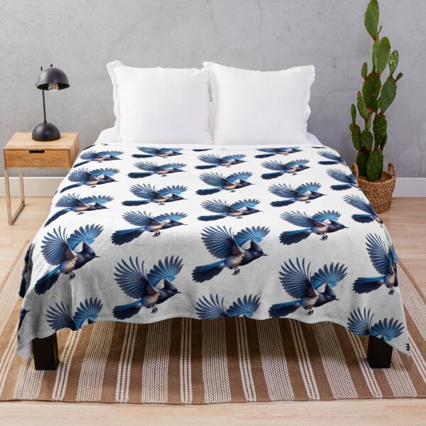 Item preview, Stellers Jay Flying designed and sold by TheAnimalZ00.