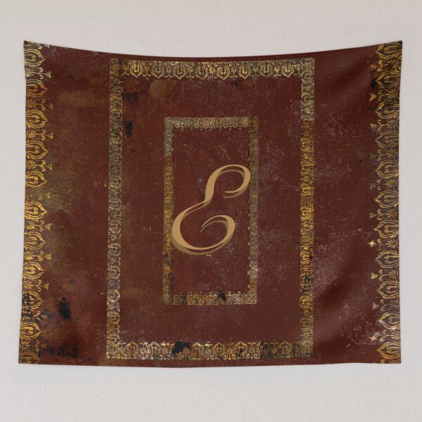 Item preview, Vintage Leather Look Book Cover Initial E designed and sold by JoolyA.