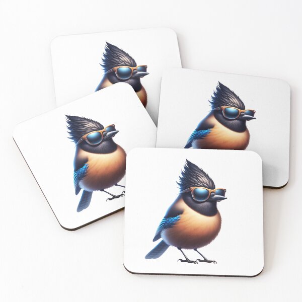 Item preview, Stellers Jay Wearing Sunglasses designed and sold by TheAnimalZ00.