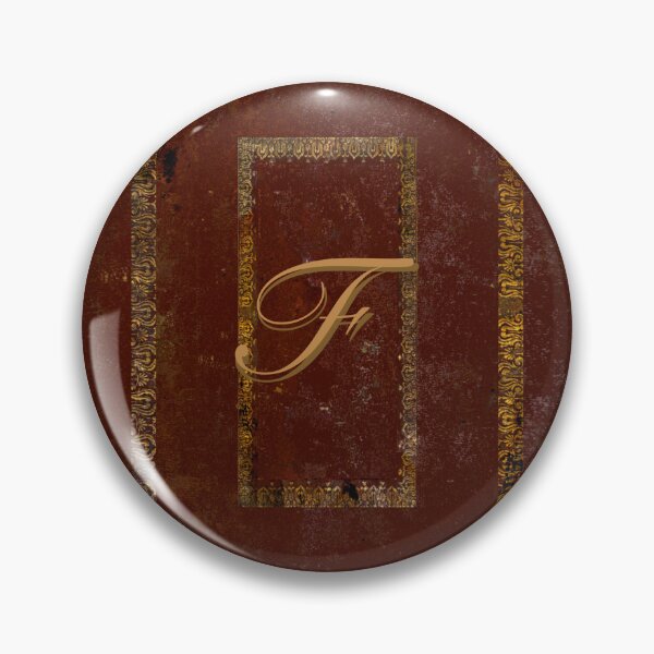 Item preview, Vintage Leather Look Book Cover Initial F designed and sold by JoolyA.