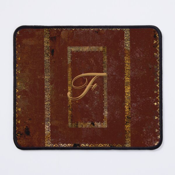 Item preview, Vintage Leather Look Book Cover Initial F designed and sold by JoolyA.
