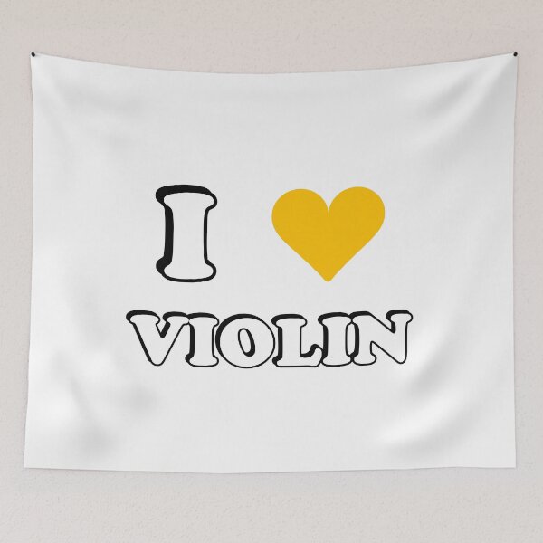 Item preview, I love violin  designed and sold by Inspirationmotivation.