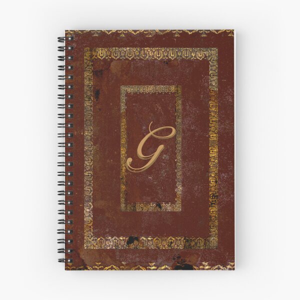 Item preview, Vintage Leather Look Book Cover Initial G designed and sold by JoolyA.