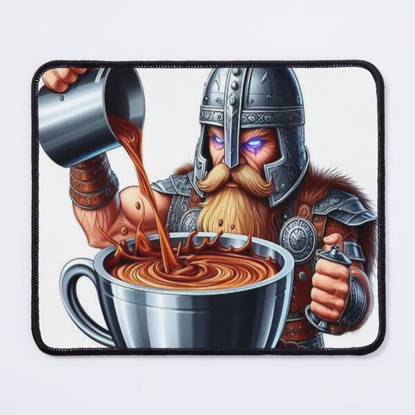 Item preview, #2 what if Vikings had discovered coffee designed and sold by Jonrir-Seidr.