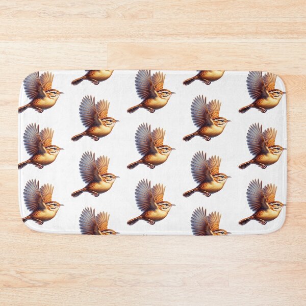 Item preview, Carolina Wren Flying designed and sold by TheAnimalZ00.