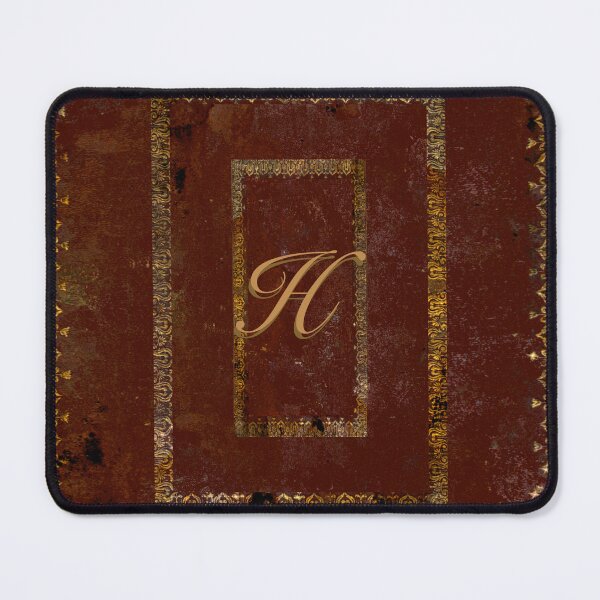Item preview, Vintage Leather Look Book Cover Initial H designed and sold by JoolyA.