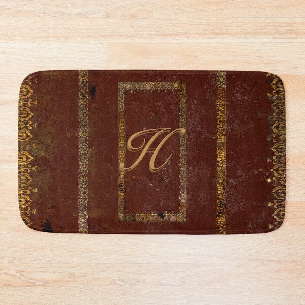 Item preview, Vintage Leather Look Book Cover Initial H designed and sold by JoolyA.