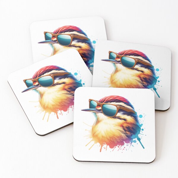 Item preview, Carolina Wren Wearing Sunglasses designed and sold by TheAnimalZ00.