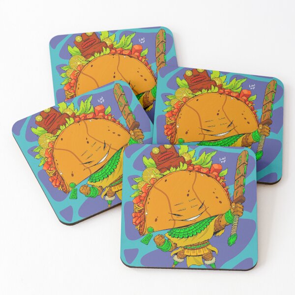 Item preview,  Mysterious Aztec Taco -  Background  designed and sold by BreakfastKnight.