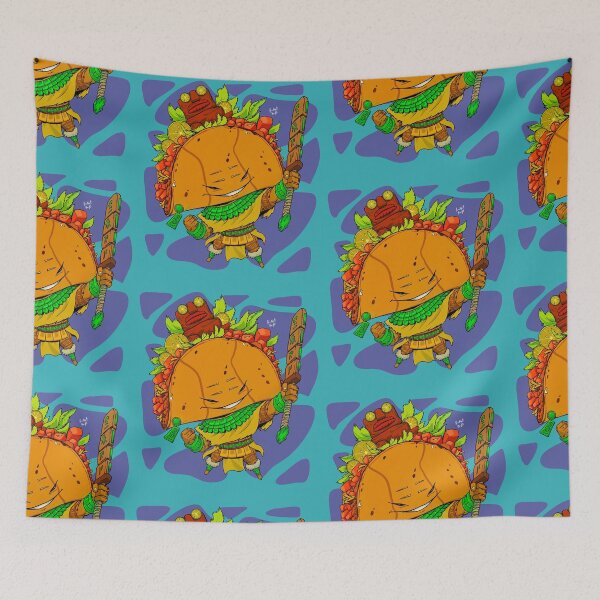 Item preview,  Mysterious Aztec Taco -  Background  designed and sold by BreakfastKnight.
