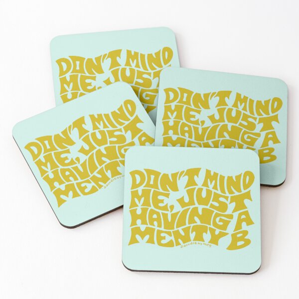 Item preview, Don't Mind Me in Green designed and sold by doodlebymeg.