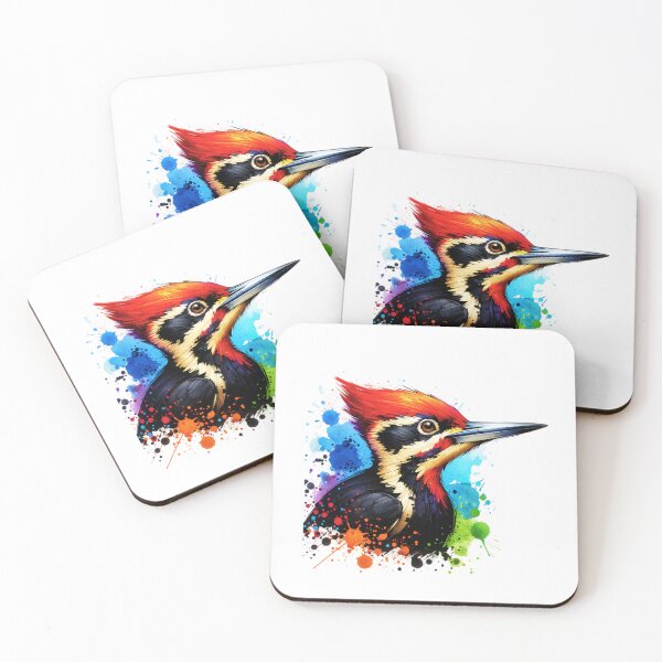 Item preview, Watercolor Pileated Woodpecker designed and sold by TheAnimalZ00.