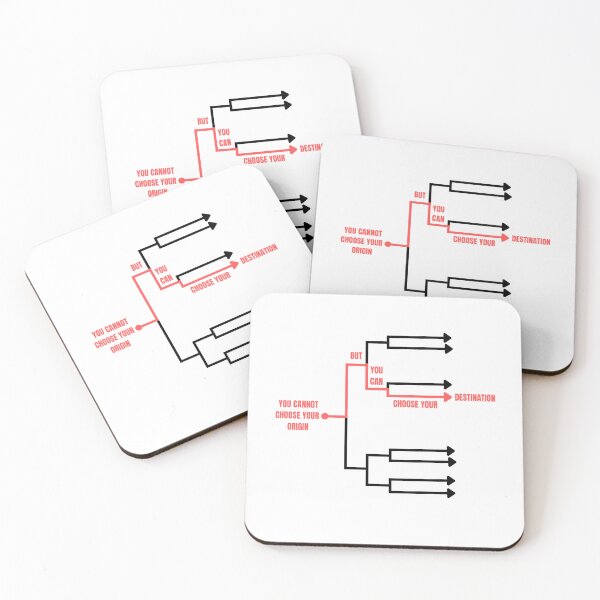 Item preview, You cannot choose your origin, but you can choose your destination designed and sold by GRINspiration.