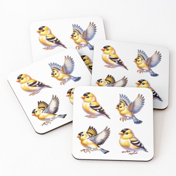 Item preview, American Goldfinch Birds designed and sold by TheAnimalZ00.