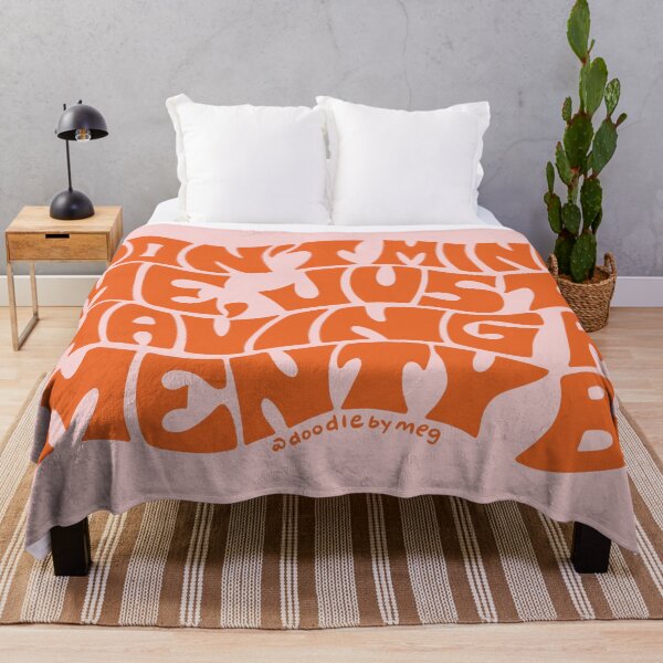 Item preview, Don't Mind Me in Orange designed and sold by doodlebymeg.